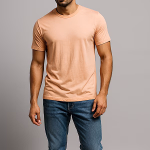 Peach T-shirts men online in Pakistan