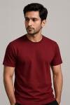 Men’s Maroon T-Shirt Online in Pakistan – Mekasually