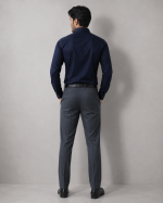 Navy blue shirt back