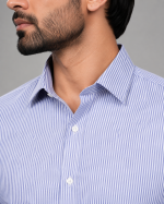 Fine Pinstripe Formal Shirt - Image 2